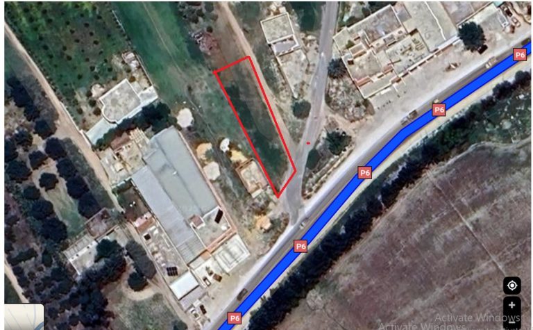 Un terrain idéal pour un projet immobilier