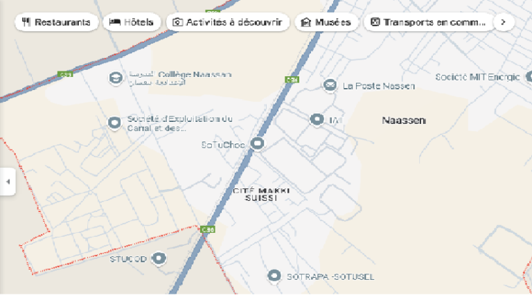 Terrain nassen 125m2
