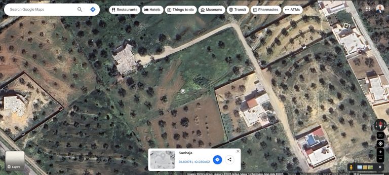 Lot de terrain a sanhaja