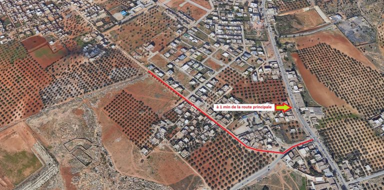 Terrains &agrave; mnihla dans zone d'avenir