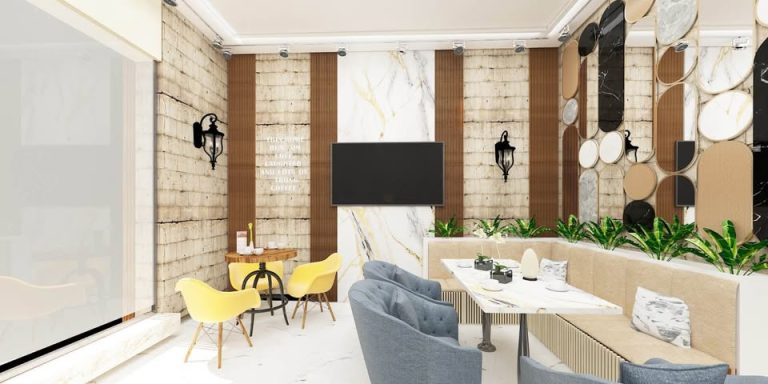 Caf&eacute; restaurent mure et fond a bizerte
