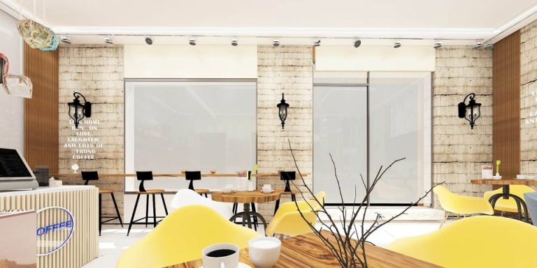 Caf&eacute; restaurent mure et fond a bizerte