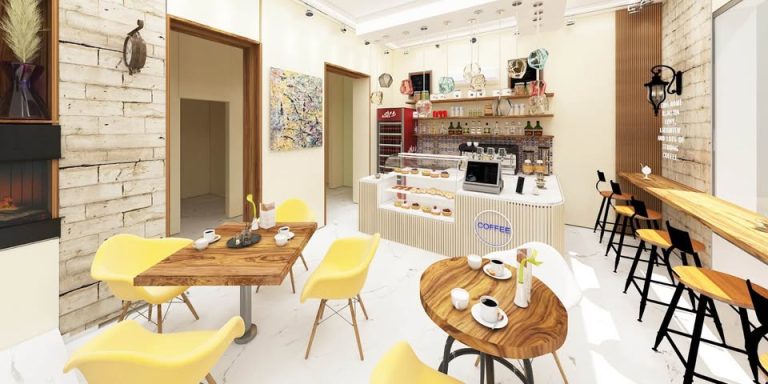 Caf&eacute; restaurent mure et fond a bizerte