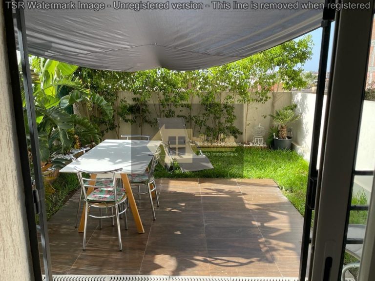 Aouina vnt s2 avec jardin