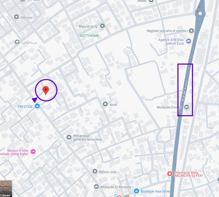 Terrain nu cl&ocirc;tur&eacute; 1090 m2 sakiet ezzit essedra