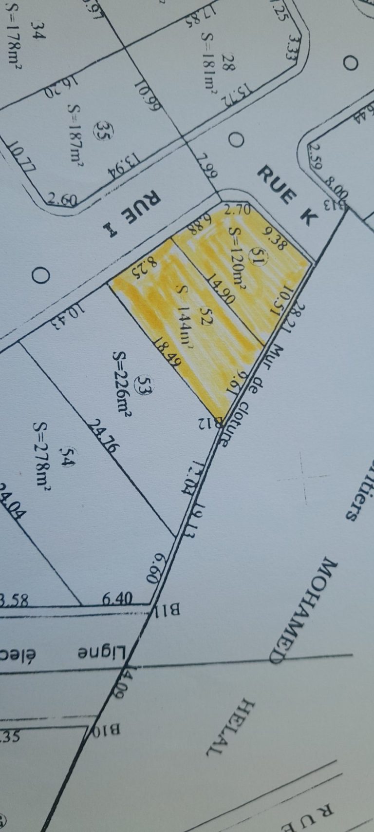 Titre foncier no643 bizerte
