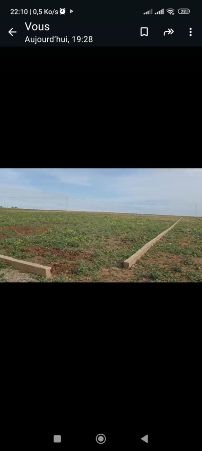 Des parcelles agricoles a usage résidentiel