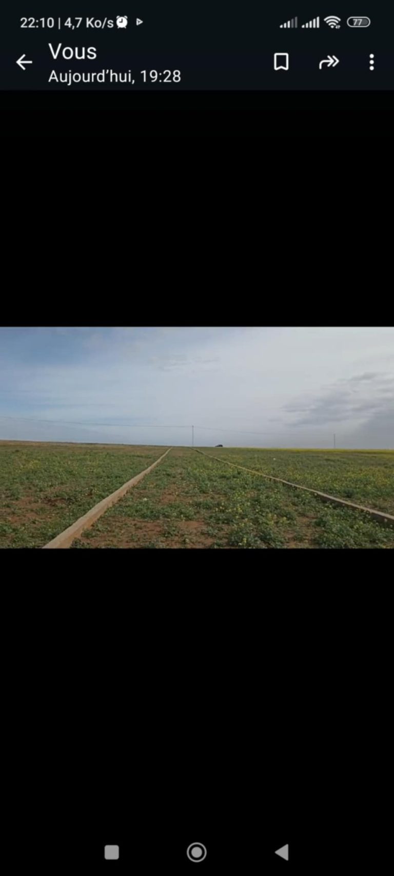 Des parcelles agricoles a usage résidentiel