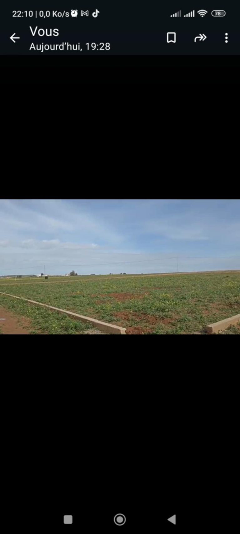 Des parcelles agricoles a usage résidentiel