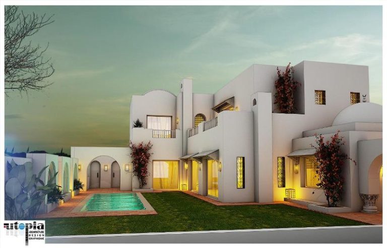 V547 villa folla 2 villa zone chraf hammamet
