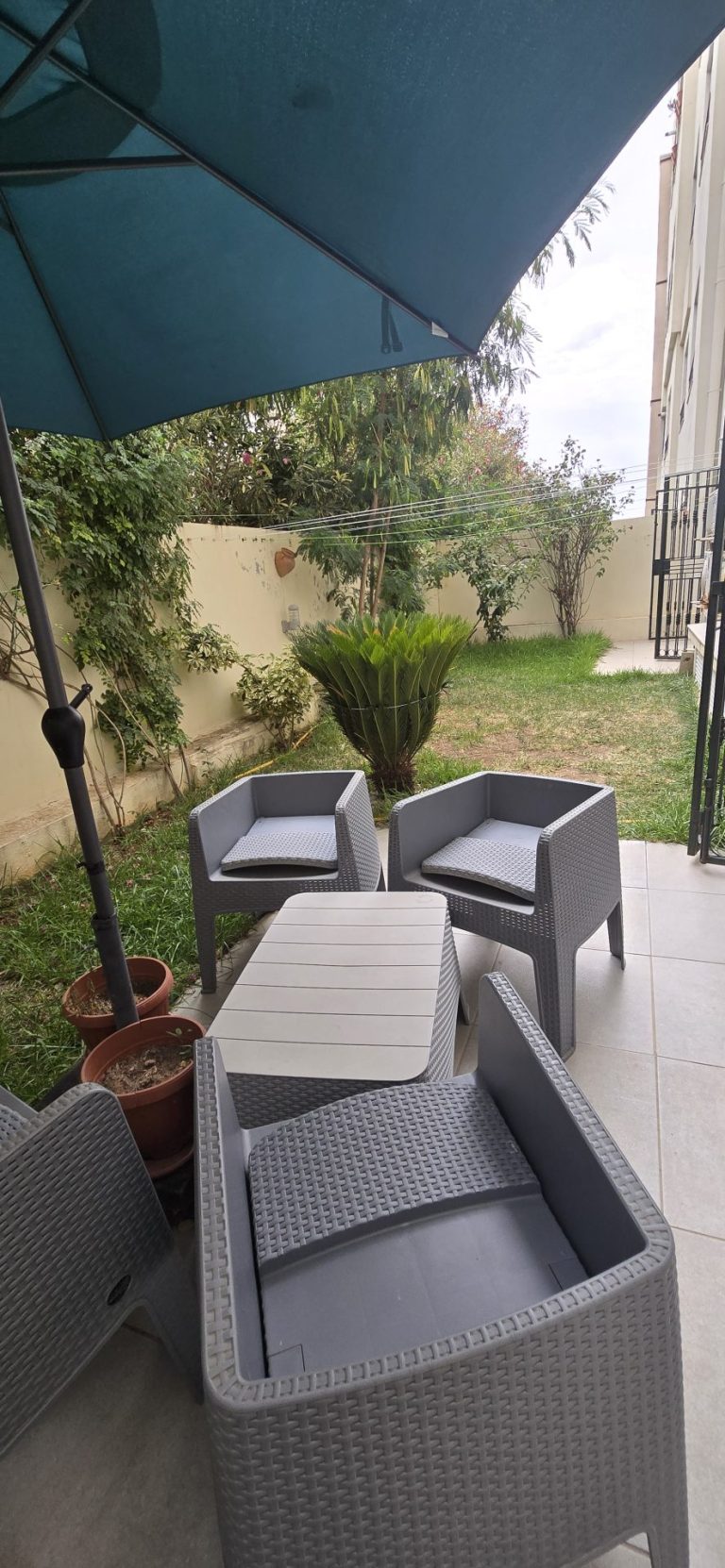 Un grand appartement au rdc