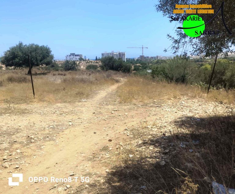 Terrain d'investissement 1150m à hmada kantaoui
