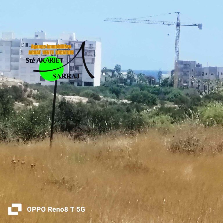 Terrain d'investissement 1150m à hmada kantaoui