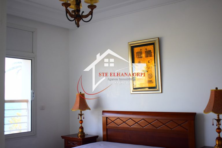 Appartement s2 pied dans leau &agrave; corniche mahdia
