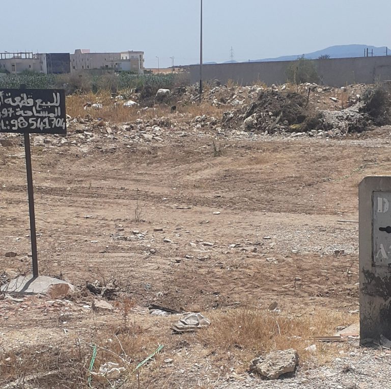 Terrain lotissement des finances riadh borj cedria