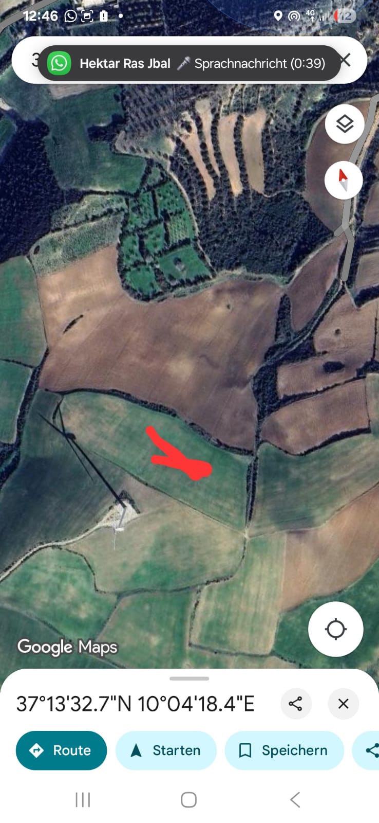 Terrain 1 hectare &agrave; ras jebal bizerte