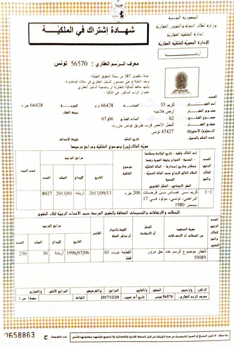 Terrain mnihla 200m2