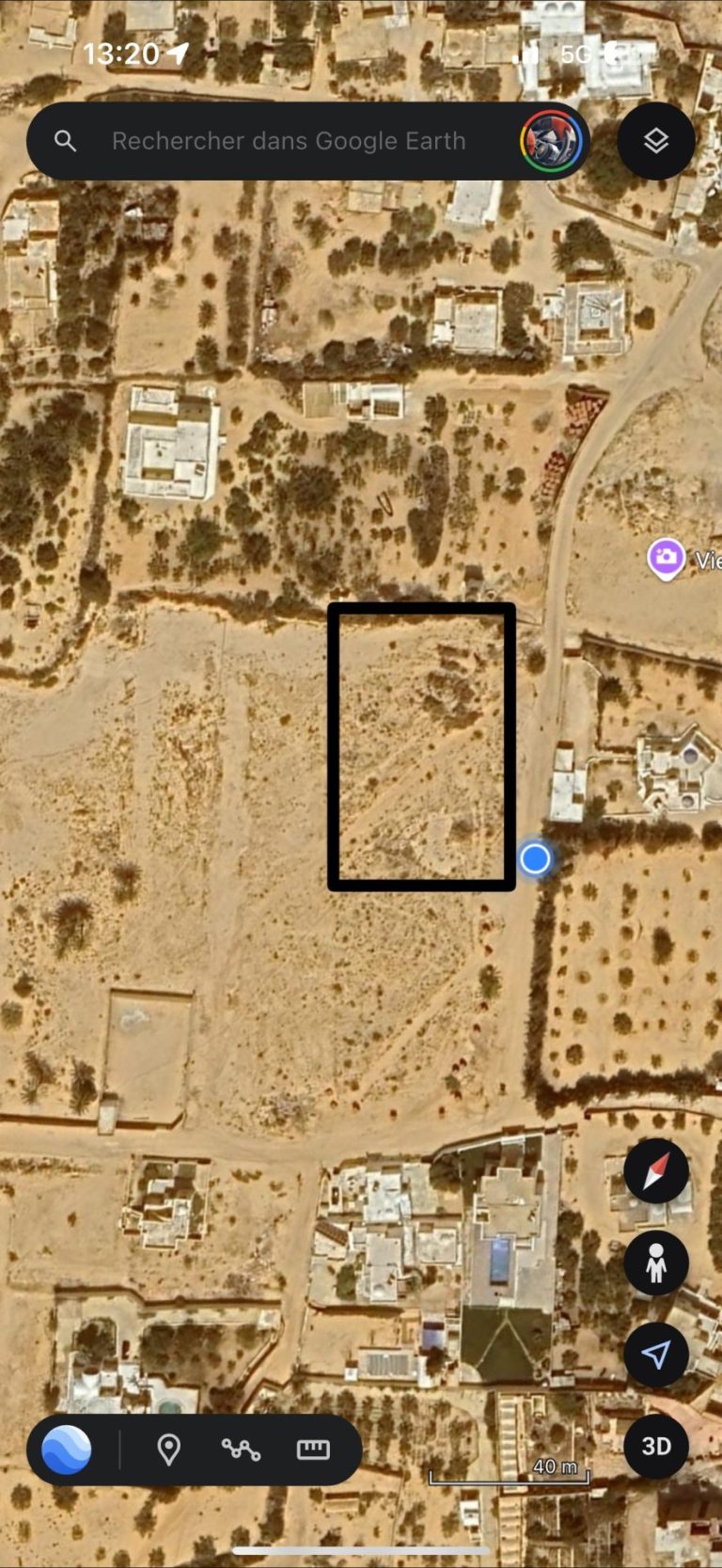 Terrain de 1500m2 djerba midoun