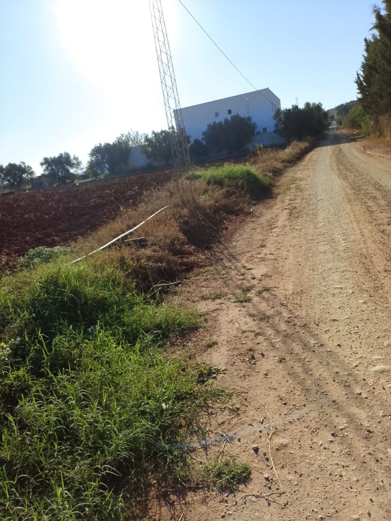 Terrain nu à sidi thabet