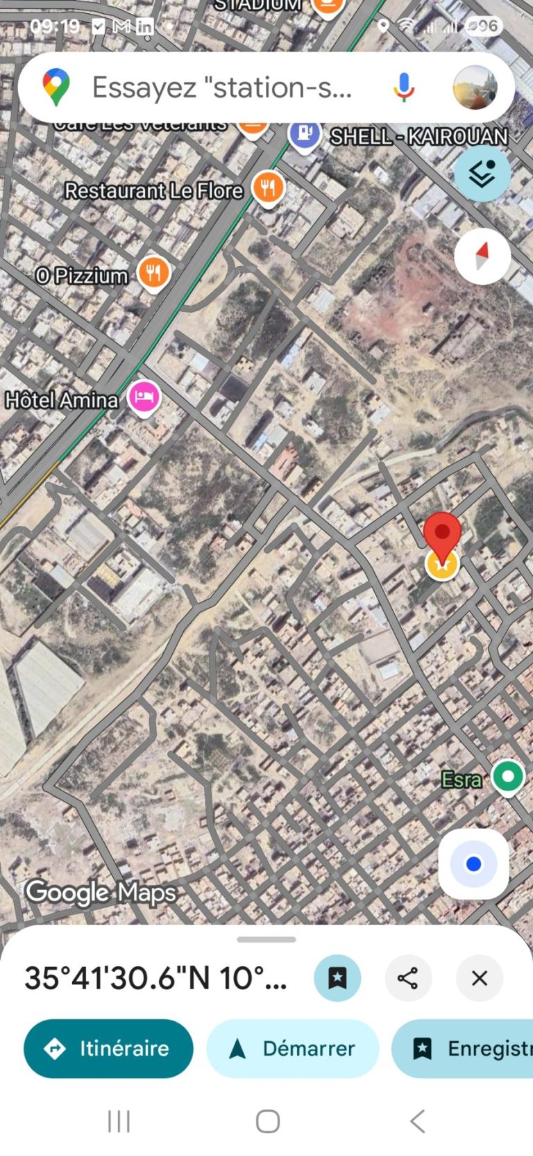 Deux terrains &agrave; kairouan