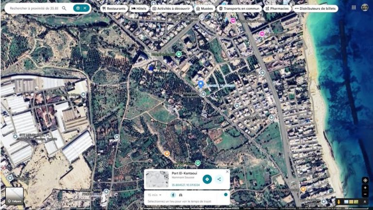 Terrain approuv&eacute; 450m de vocation r3 &agrave; kantaoui