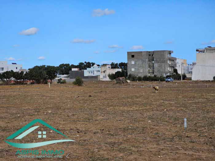 Vt873 terrain 160 m2 &agrave; hammem ghzeez