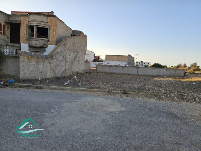 Vt935 terrain 484 m2 &agrave; cit&eacute; afh assemer kelibia
