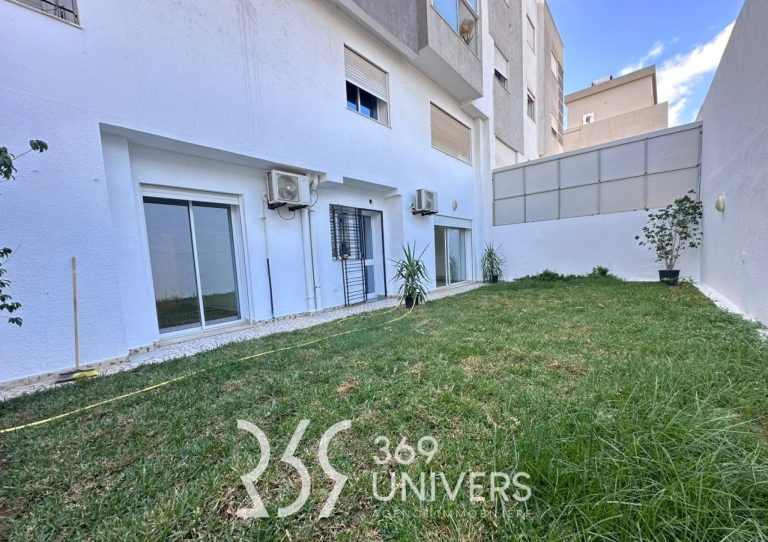 Appartement avec jardin &agrave; la marsa ref sh028