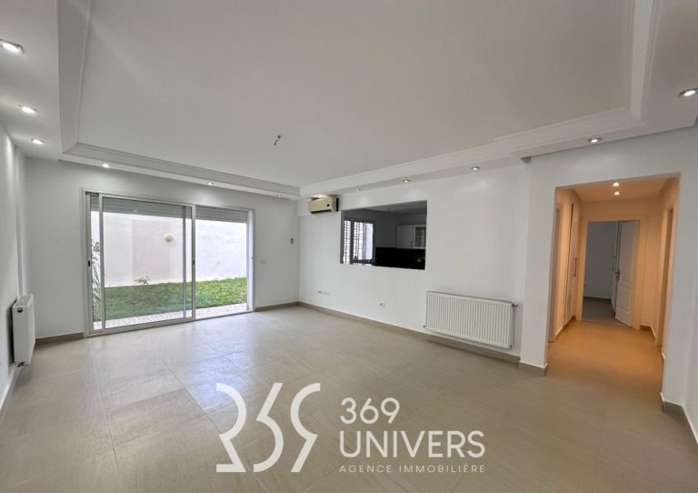 Appartement avec jardin &agrave; la marsa ref sh028