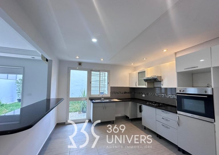 Appartement avec jardin &agrave; la marsa ref sh028