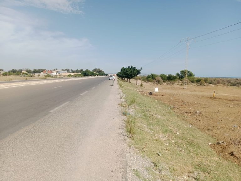 Terrain route yasmine hammamet