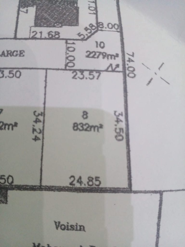Lotissement approuv&eacute; rte el ain km 8 et demi