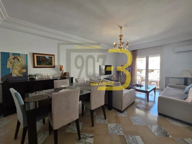 Un appartement s3 &agrave; ennasr