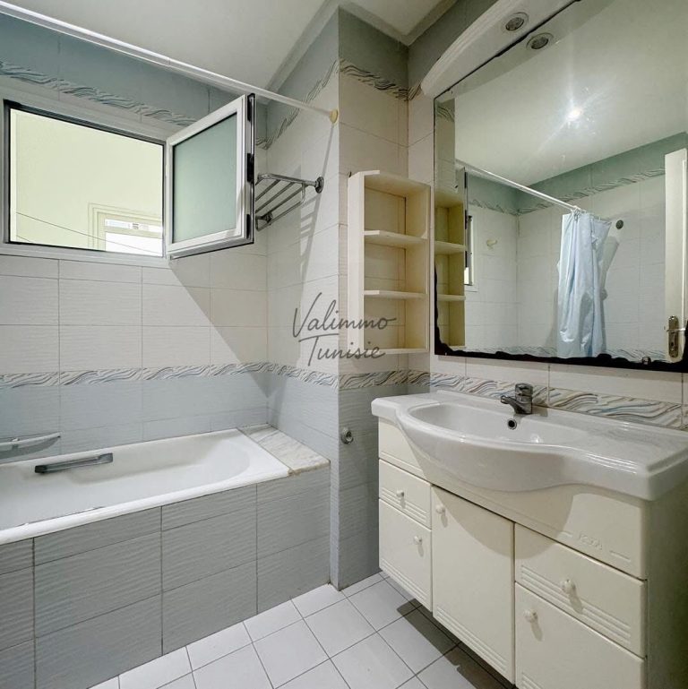 Appartement s4 &agrave; jardin d'el menzah