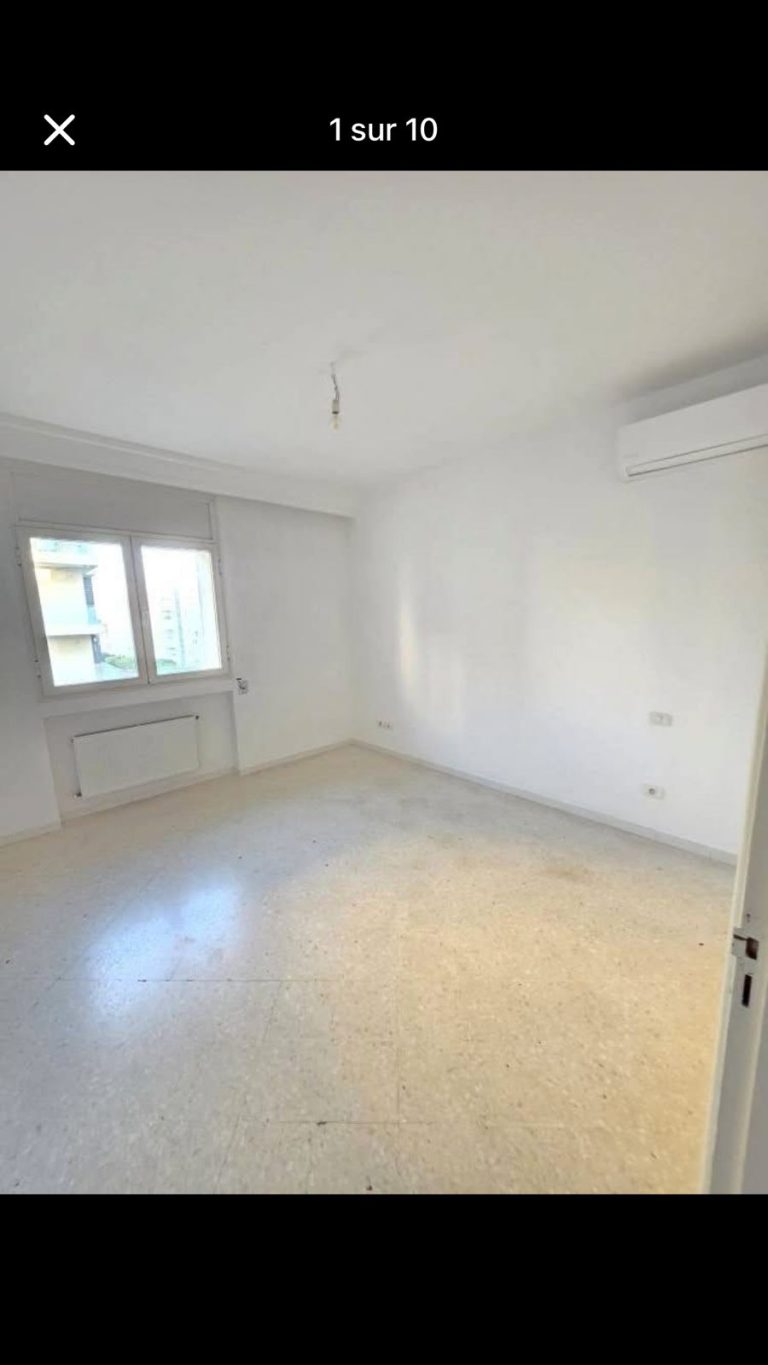 Appartement s4 &agrave; jardin d'el menzah