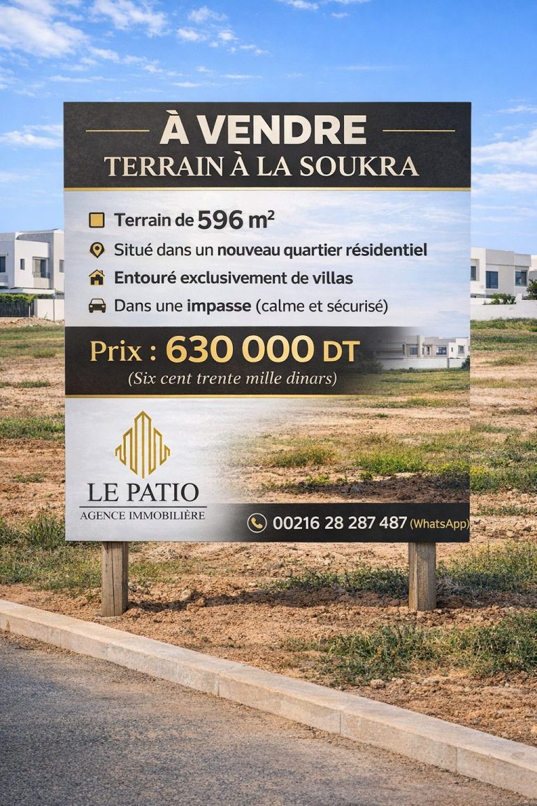 Votre futur projet commence ici terrain a lasoukra