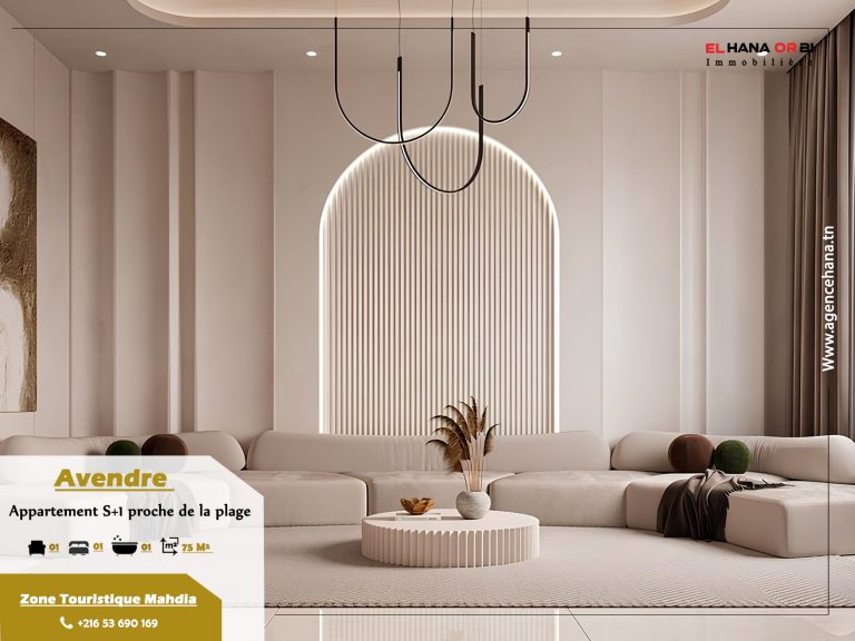 S1 avec piscine en cours de construction mahdia