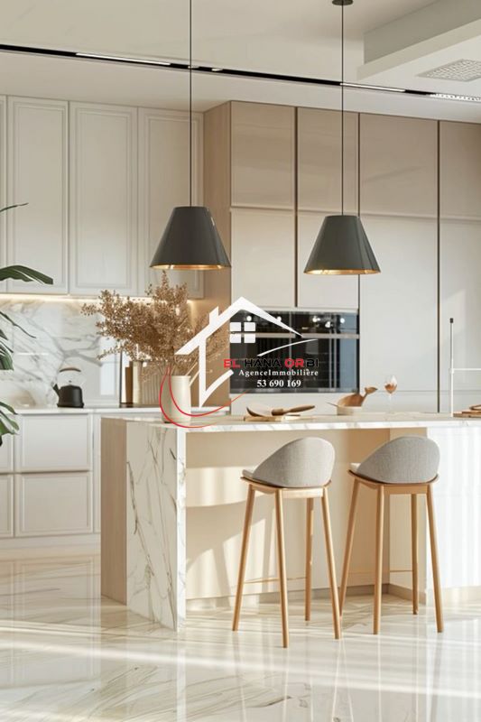 S1 avec piscine en cours de construction mahdia