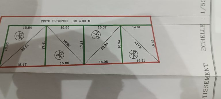 Terrain occasion &agrave; saisir