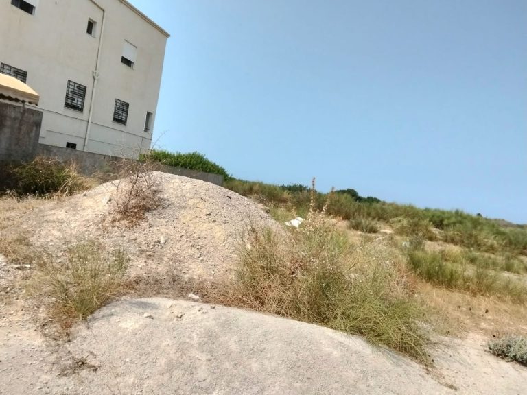 Terrain front de mer