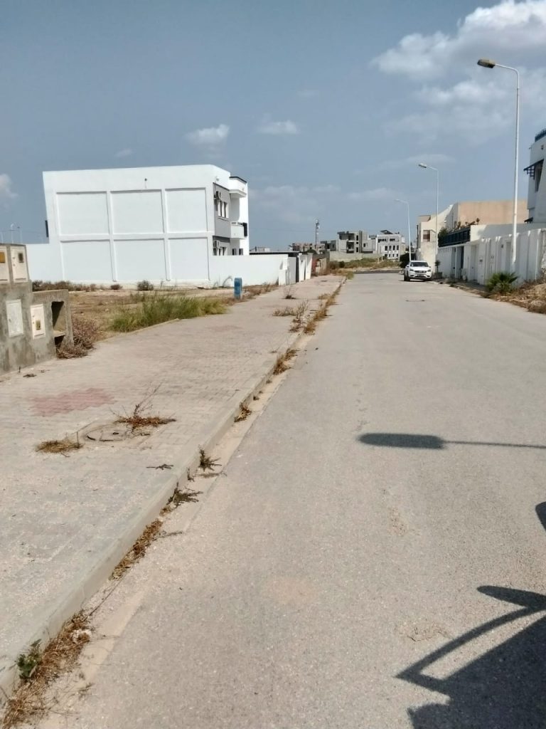 Terrain front de mer