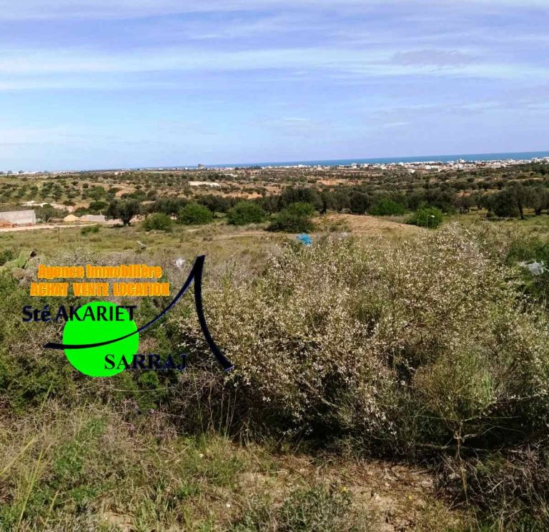 Lot d'invesstisement 1hectare en face mall sousse