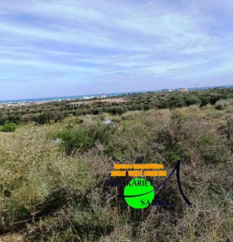 Lot d'invesstisement 1hectare en face mall sousse