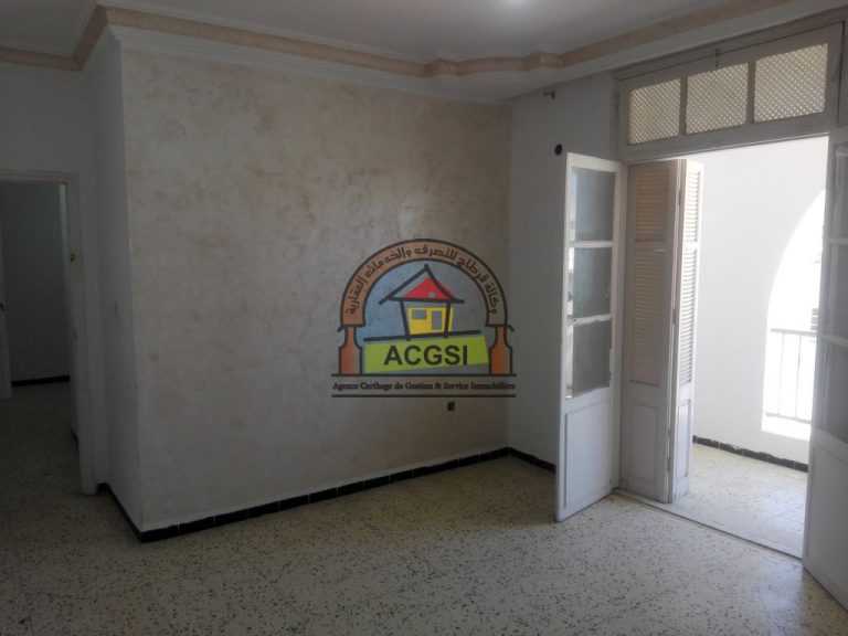 Appartement meubl&eacute; &agrave; cit&eacute; omrane monastir