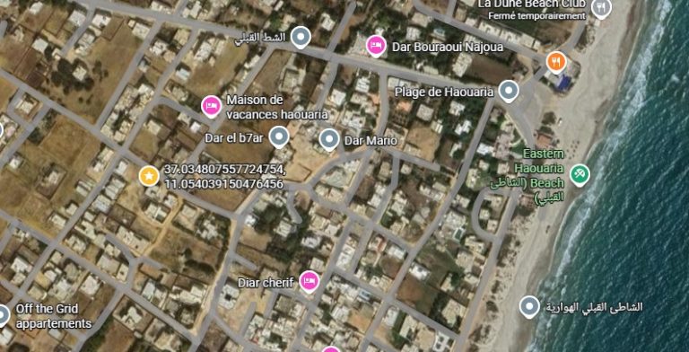 Terrain nu cite touristique 350m de la plage est