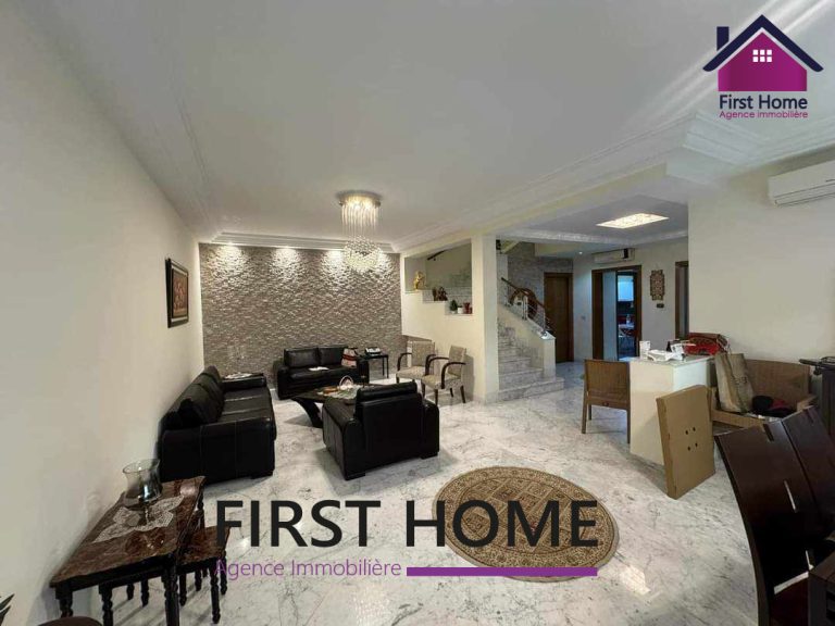 Magnifique triplex a la soukra