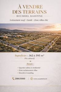 A des terrains boumhel