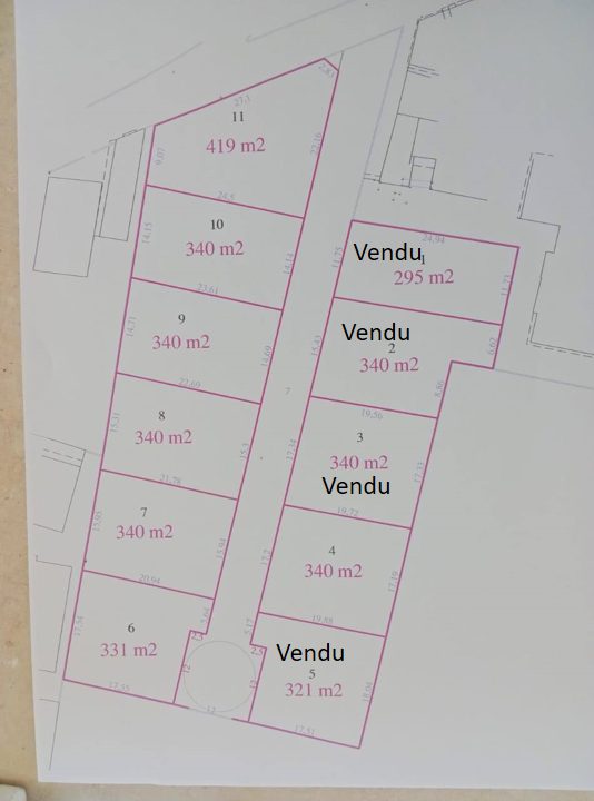 Terrain &agrave; sidi salah