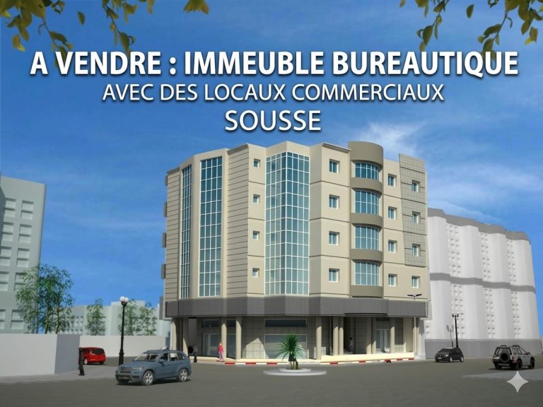 Immeuble r5 bureaux avec des local commerciale