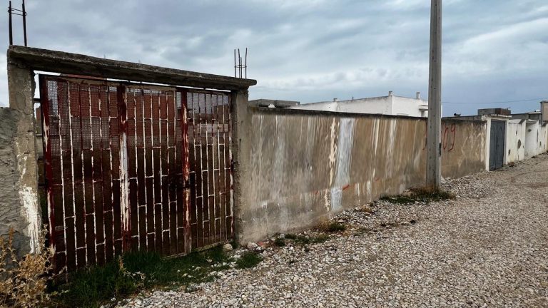 Lot de terrain cl&ocirc;tur&eacute; situ&eacute; &agrave; raoued